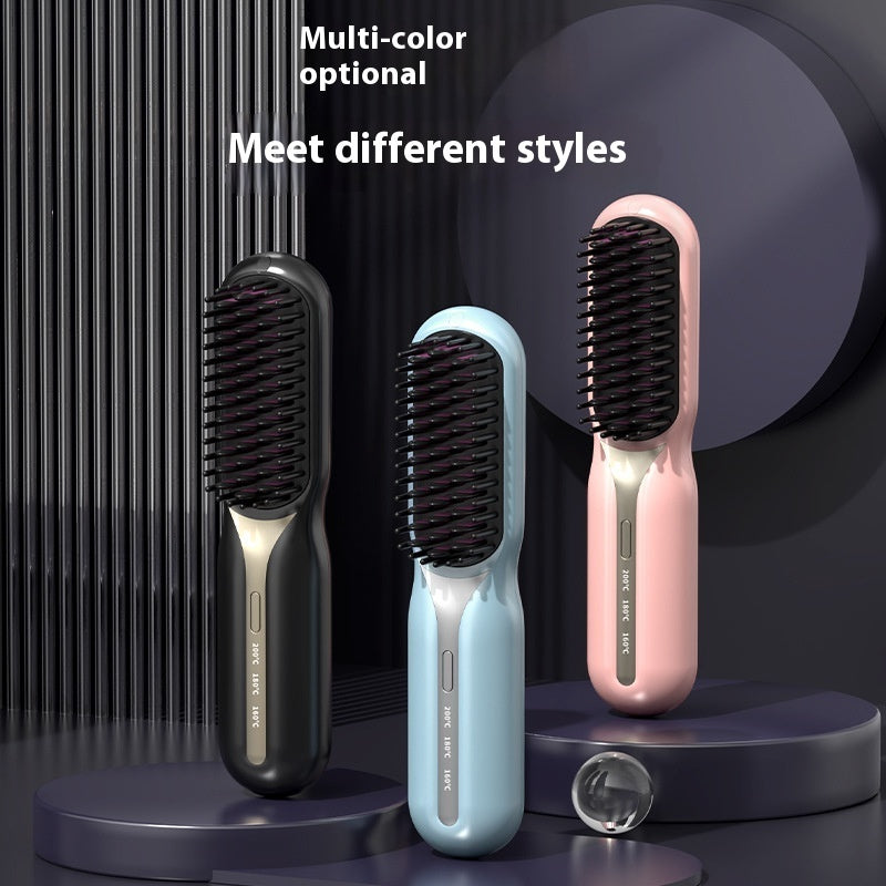 Wireless Straightener Straight Comb