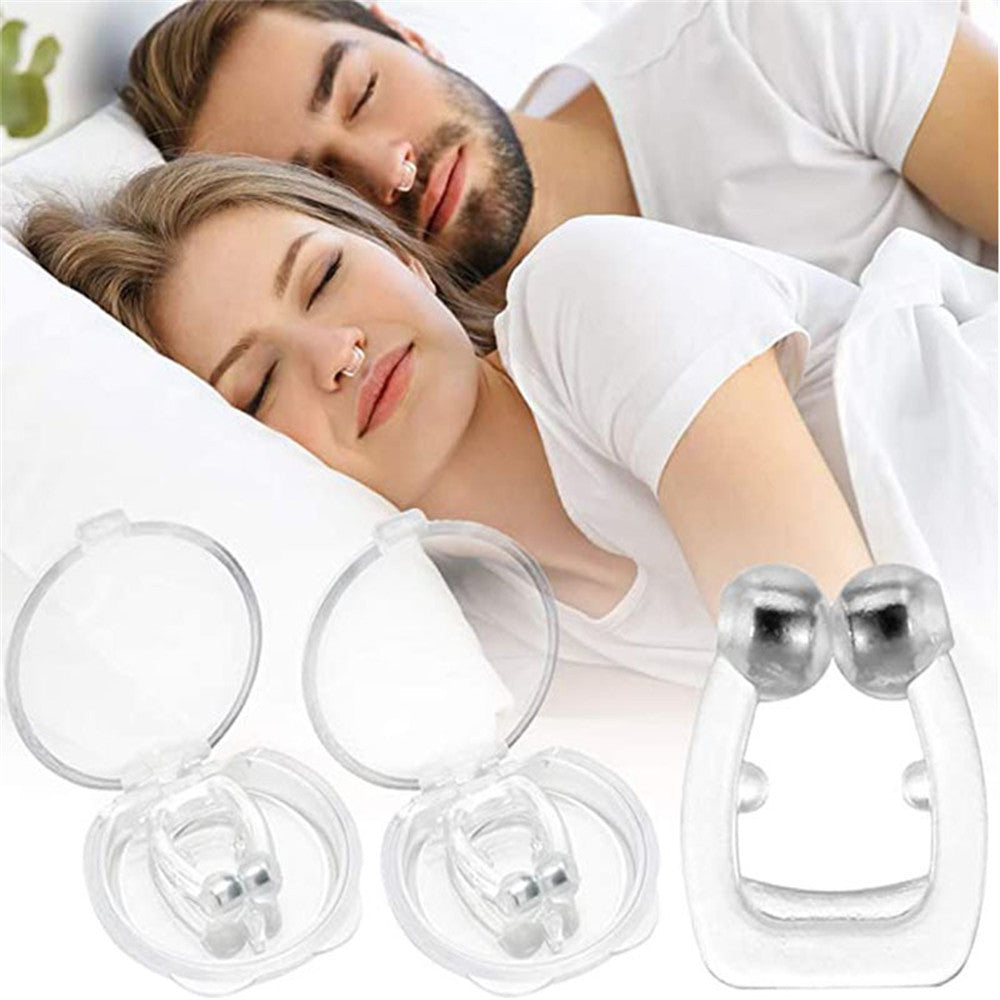 Silicone Magnetic Anti Snore Nose Clip